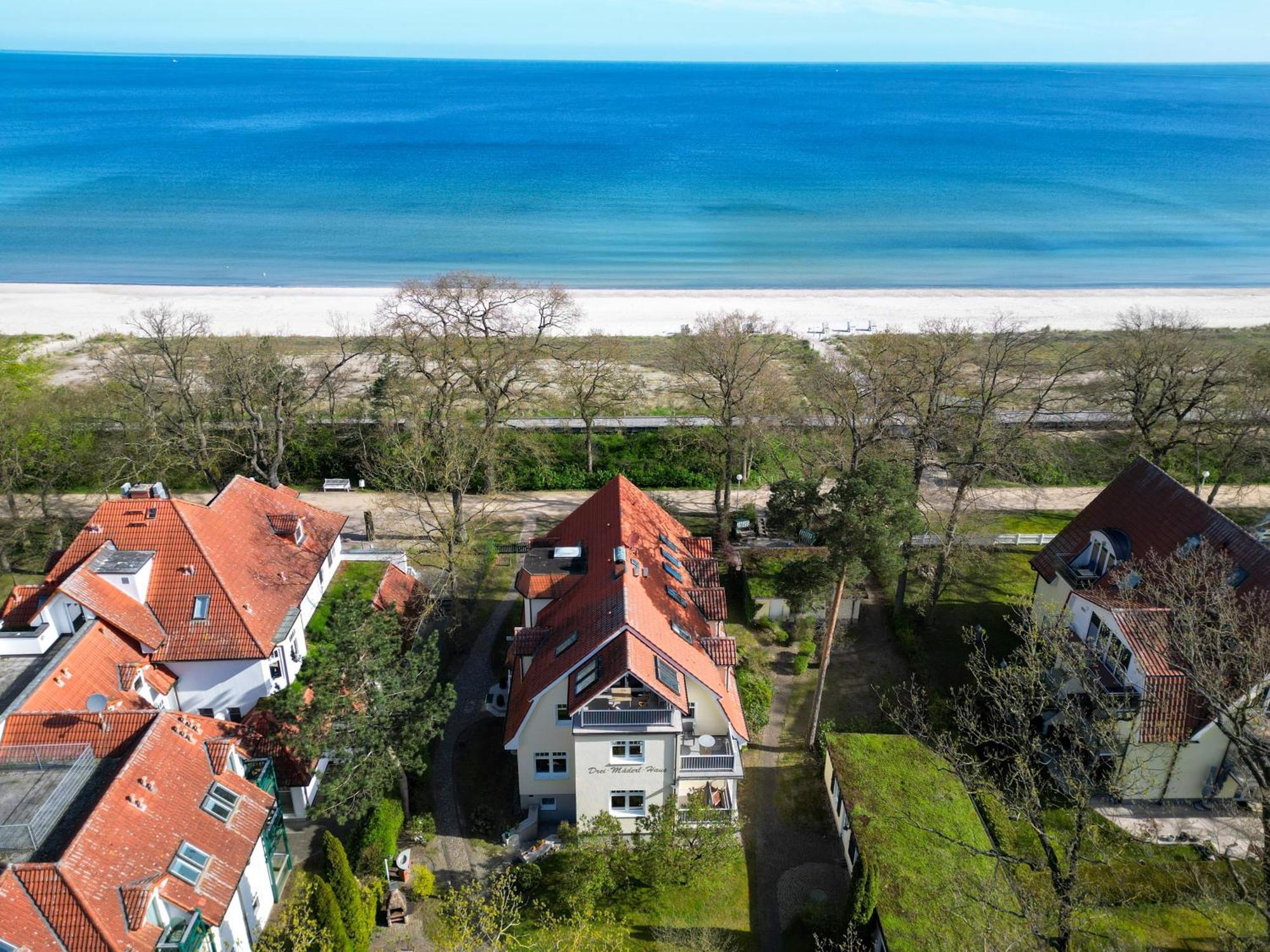Strandvilla Drei Mäderl Haus Ostseebad Boltenhagen Exterior foto